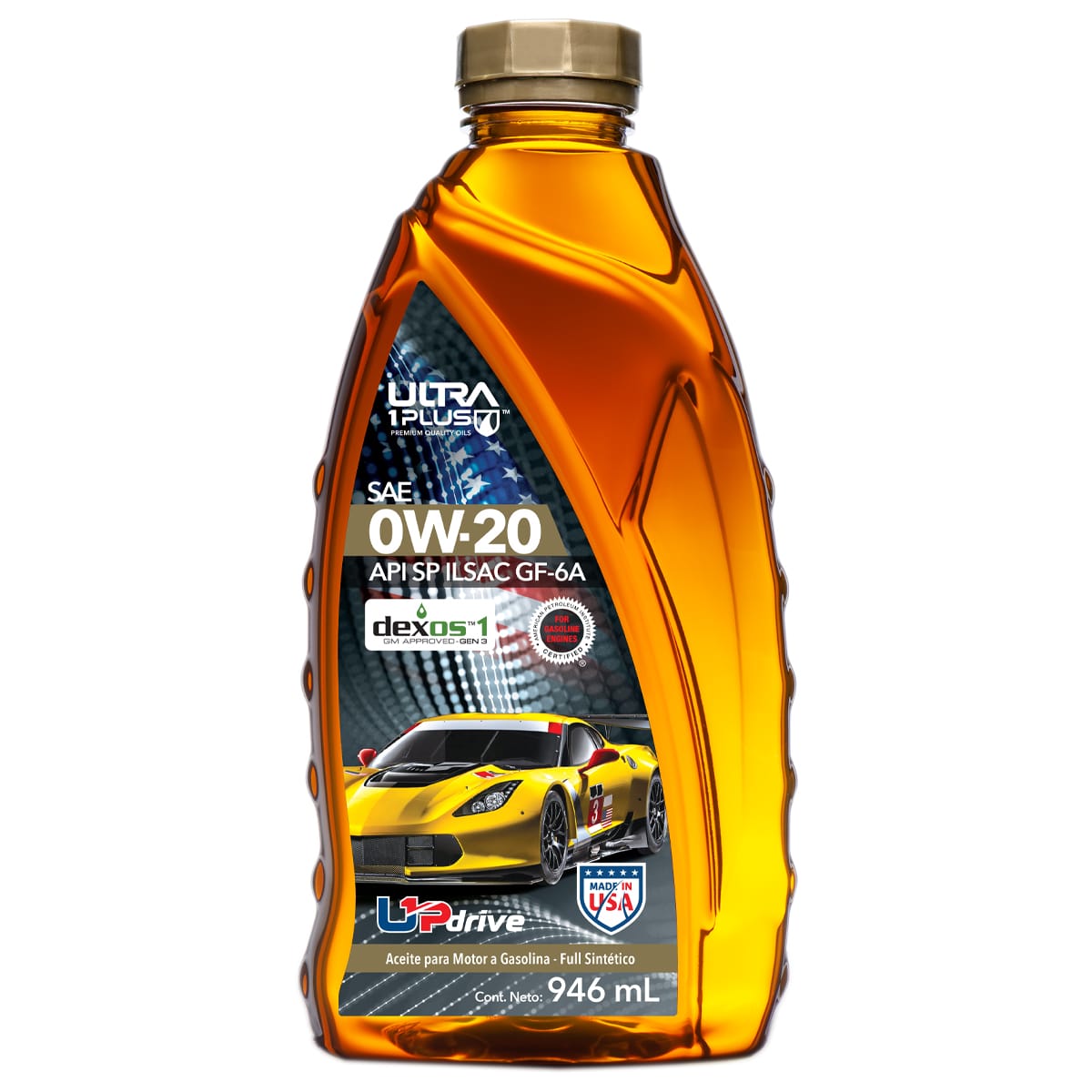 0w-20 api sp bot Aceite de Motor 0W-20 Full Sintético dexos1 Gen 3