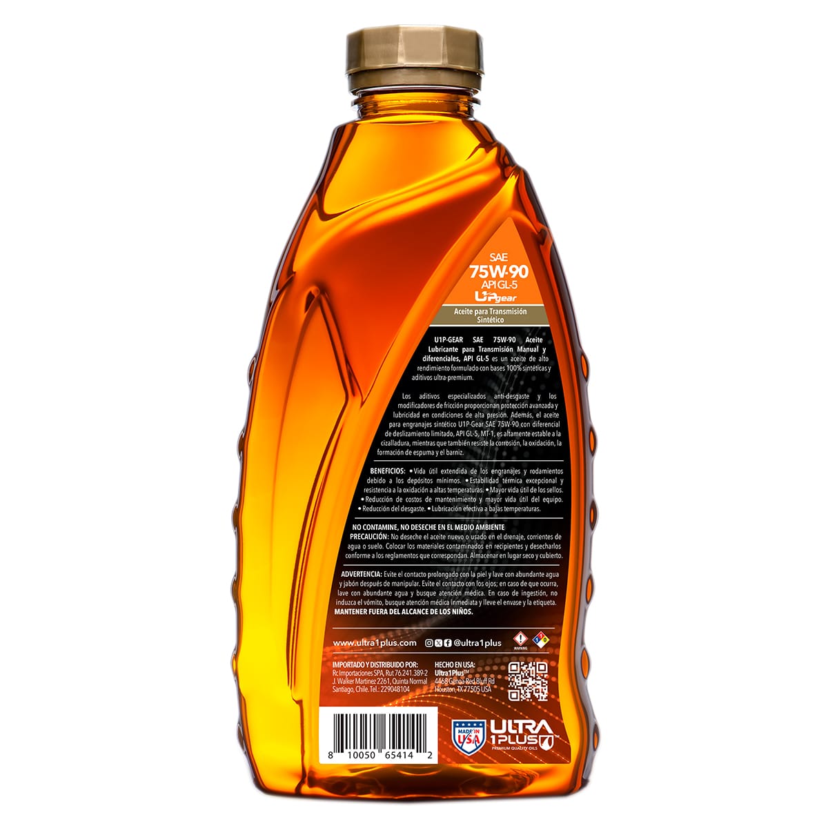 75w-90 api gl-5 bot tra Aceite de Diferencial 75W-90 Full Sintético API GL-5