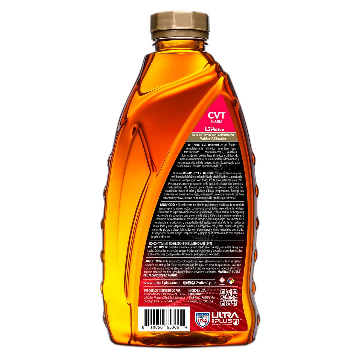 CVT FLUID tra Aceite de Transmisión CVT Full Sintético Universal